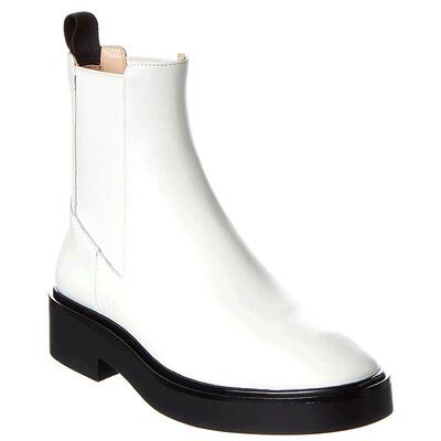 自营Stuart Weitzman/SW 皮革短靴战斗靴切尔西靴 女 美国奥莱直