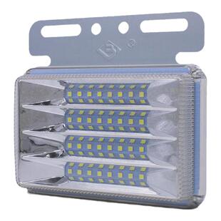 大货车倒车灯辅助灯12v强光防水挂车边灯24伏轮胎灯超亮led照地灯