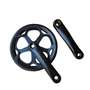 代驾车折叠车电动车46T齿盘单速牙盘齿盘自行车链轮152mm曲柄配件