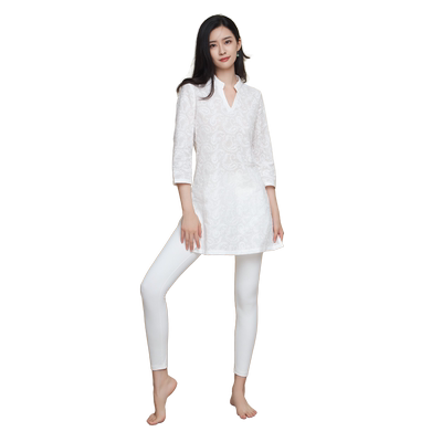 尤佳瑜伽禅服女纯棉冥想禅修服