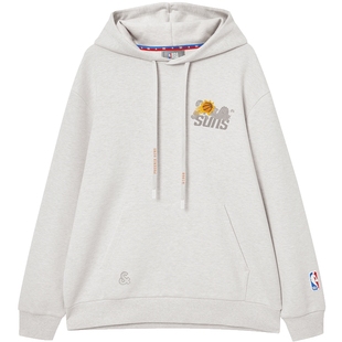 【商场爆款】杰克琼斯NBA联名男装卫衣秋冬2025年潮宽松连帽上衣