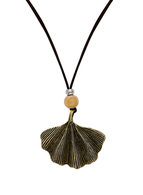 新中式禅意长款蝴蝶结帽子项链