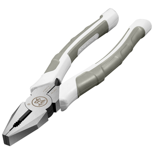 日本福冈釰牌老虎钳工业级高硬度斜口尖嘴钳电工钢丝胶钳工具钳子