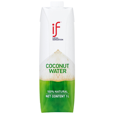 泰国if椰子水1L纸盒100%果汁