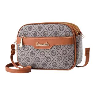 中年妈妈斜挎包手机包四季百搭女士单肩斜挎包零钱包女士小圆包女