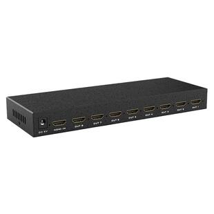 迈拓维矩hdmi分配器1进8出4k音视频电脑显示器高清同屏一分八8口