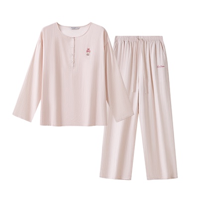 TeenieWeenie小熊纯棉双层纱睡衣