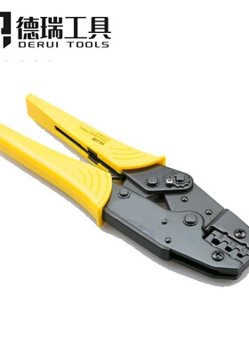 德瑞工具HS-03B/HS-03BC 9寸棘轮式压线钳欧式端子压接钳批发