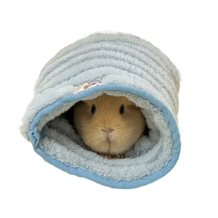 居咪暖呼呼隧道小宠隧道 荷兰猪 豚鼠 刺猬毛绒隧道玩具 窝