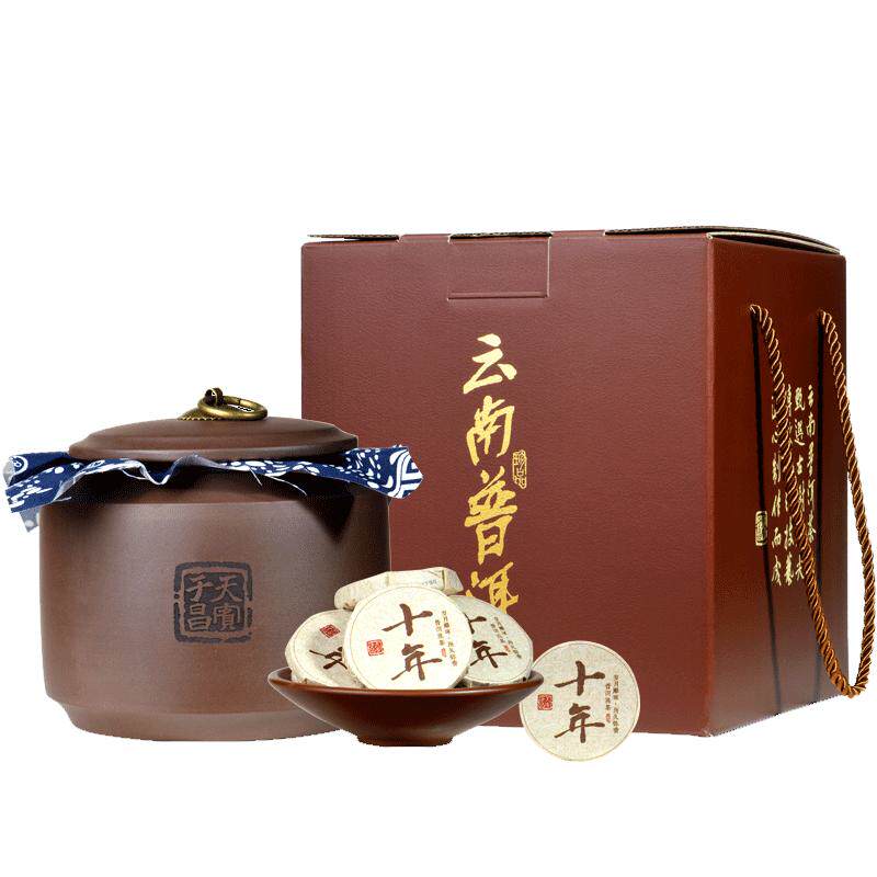 十年陈香云南普洱熟茶500克