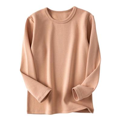 儿童秋衣内穿2025年新款男童女童纯棉保暖上衣春秋打底衫T恤长袖