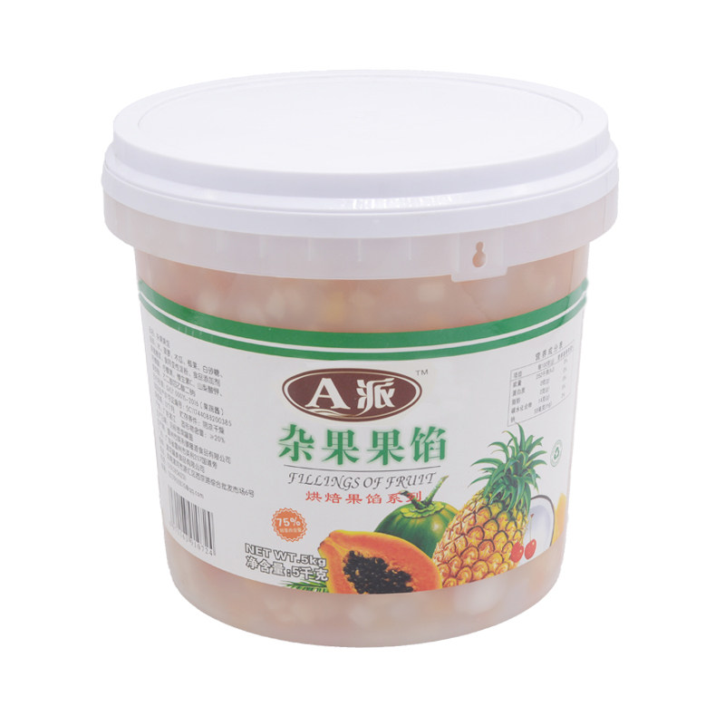 杂果肉酱慕斯蛋糕面包夹心蓝莓