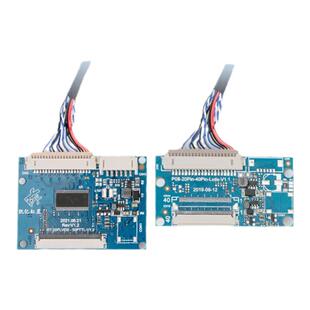 工业级LVDS转TTL/RGB/LVDS/MIPI主板信号转换40/50转接板可调亮度