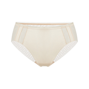 BeChic初见中腰平角裤内裤女真丝高级简约新款BC23CB1