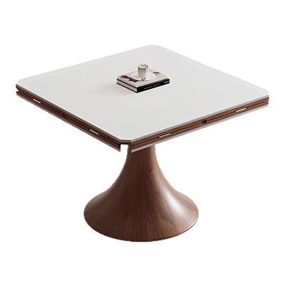 法式复古折叠实木餐桌