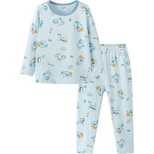 巴拉巴拉儿童内衣套装男童女童睡衣春秋款童装小童宝宝秋衣秋裤孩