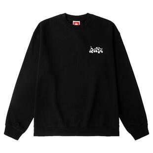 Kappa卡帕背靠背套头衫情侣男女运动字母印花卫衣休闲圆领外套