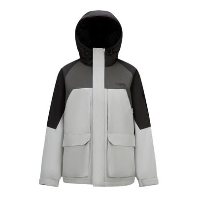 森马羽绒服男防护连帽情侣大口袋