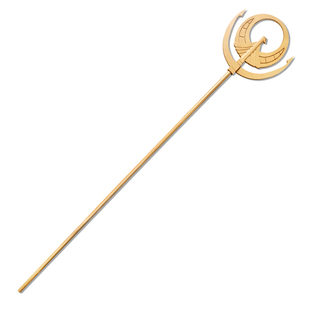 冥王神话圣斗士星矢Ω雅典娜cos道具服武器法杖权杖希腊女神