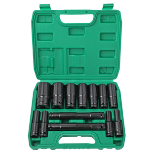 电动扳手套筒头六角加长套筒套装电钻套筒大飞加长套头套管8-32mm