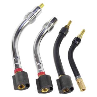 气保焊机焊枪配件大全15AK24KD弯管无气二保焊导电嘴保护嘴连接杆