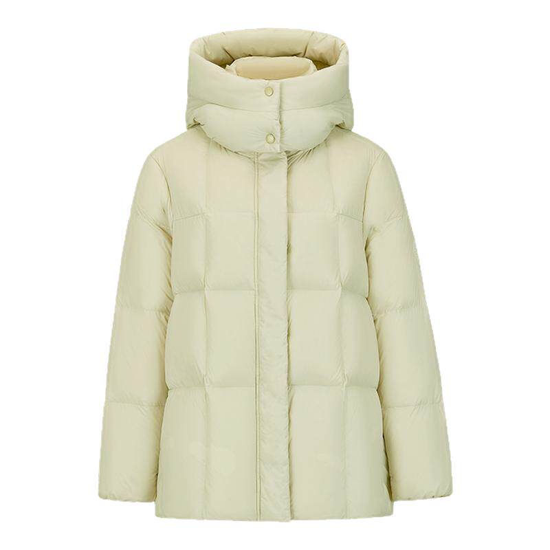 雪中飞简约短款羽绒服小个子外套