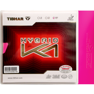 TIBHAR挺拔乒乓球胶皮K1反胶胶皮德国进口乒乓球拍胶皮内能海绵