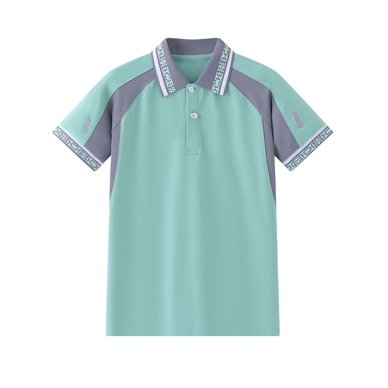 江西省赣州市校服夏季索罗娜短袖统一指定中小学生班服套装