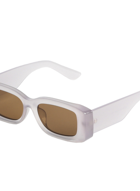 VNTG墨镜时髦设计感低饱和度撞色方形显脸小复古风ins太阳眼镜