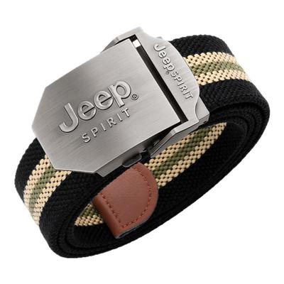 Jeep吉普自动扣帆布腰带