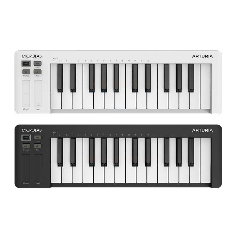 arturia便携迷你midi键盘送踏板