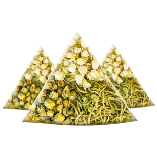 金银花菊花茉莉花茶独立装组合三花茶清解祛泡水喝火痘毒热养生茶