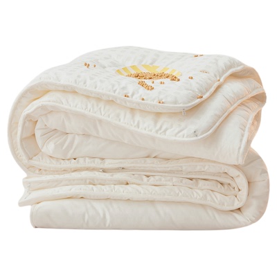 罗莱儿童全棉小提花50大豆被