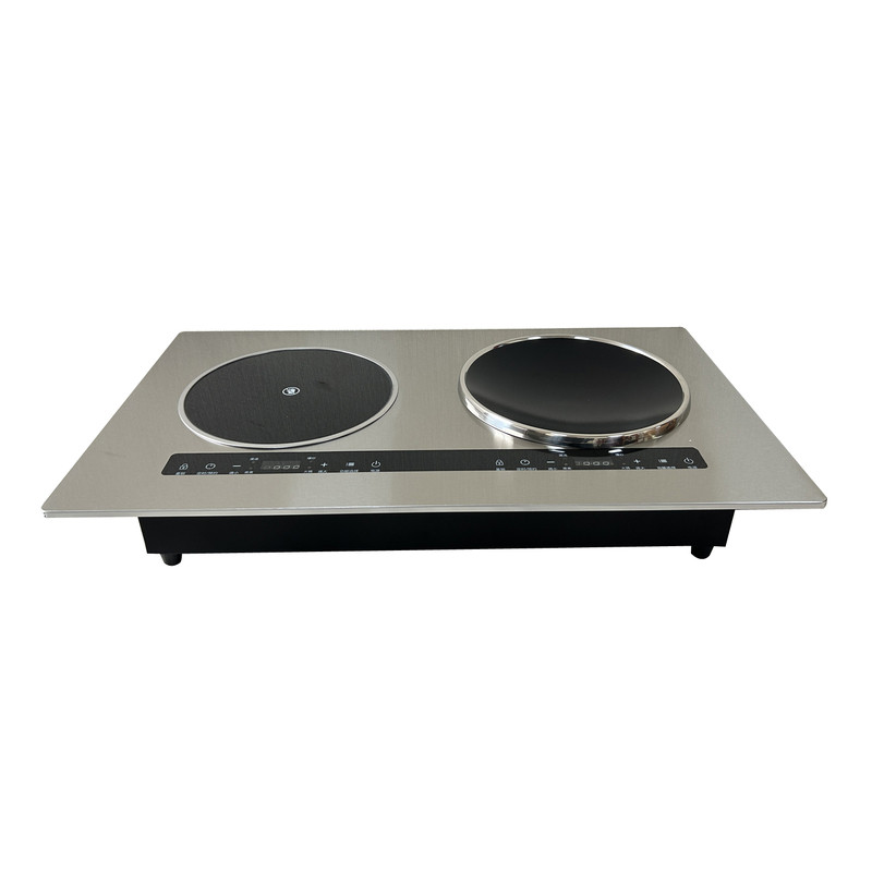 不锈钢电磁炉双灶嵌入式双头炉猛火灶电陶炉3500W家用大功率4400W