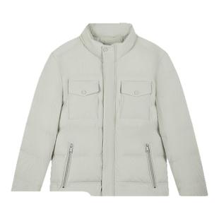 ZIOZIA男装商冬季鹅绒立领羽绒服夹克外套男ZXPC4275M