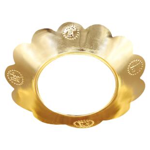 加厚合金莲花不锈钢香炉围香灰托香炉罩接香灰香炉供佛防香灰掉落