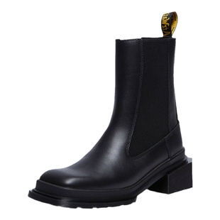 Dr.Martens马丁博士Maybole Chelsea法式男女冬方头粗跟切尔西靴