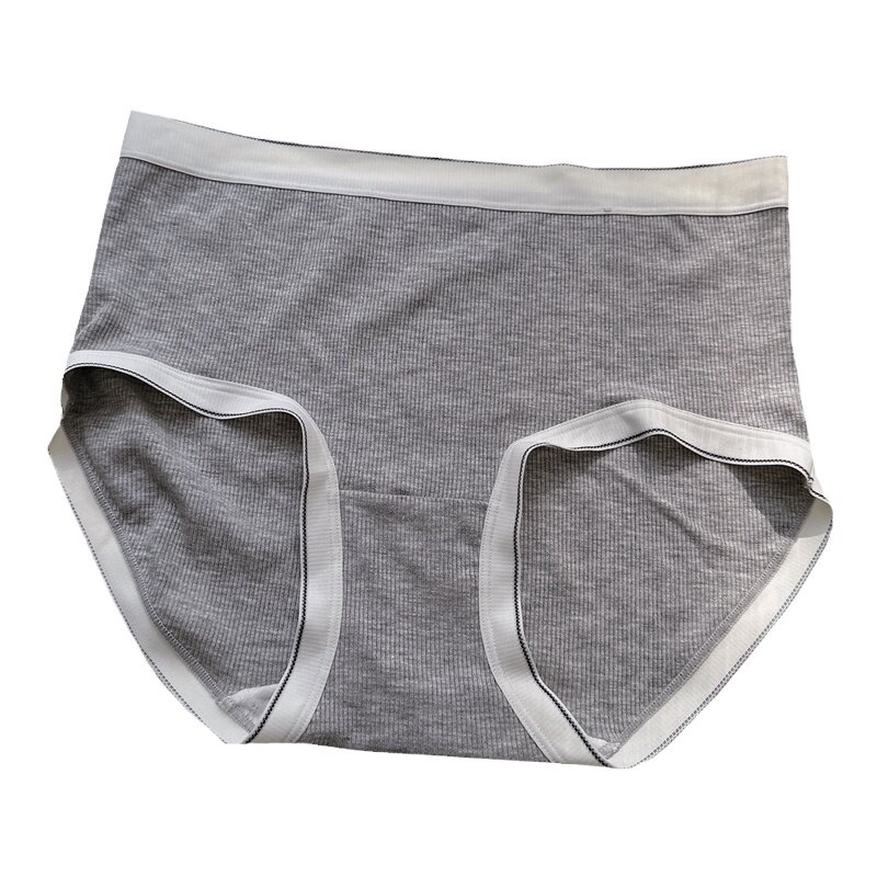 简约chic风 好穿舒服包臀高弹不勒腿 中腰女生内裤棉裆三角裤少女