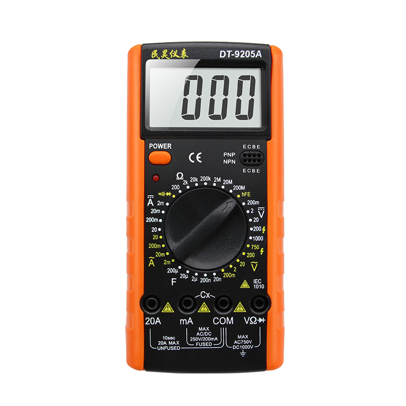 电工万用表dt9205a自动关机