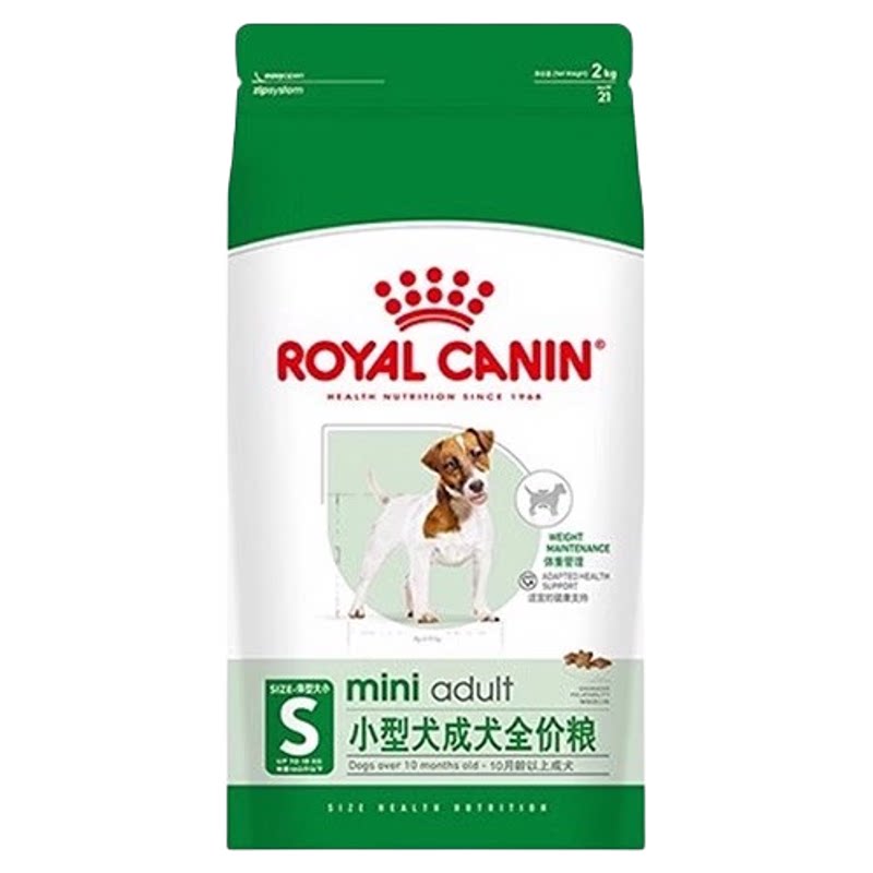 皇家狗粮小型犬成犬全价犬粮泰迪比熊博美通用狗粮PR27/2KG