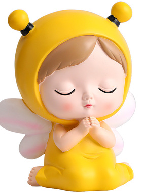 树脂存钱罐卡通客厅创意摆件