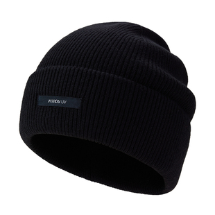 MISSION UV羊毛保暖毛线帽加厚针织帽冷帽户外护耳防寒帽子男冬