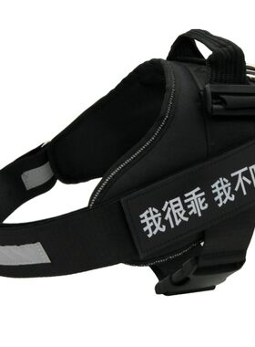 金毛拉布拉多大型背带狗狗牵引绳
