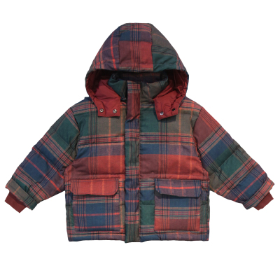 冬季白鸭绒保暖外套童装