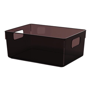 【直播专享】三个装桌面收纳盒亚克力透明零食化妆品杂物置物盒子