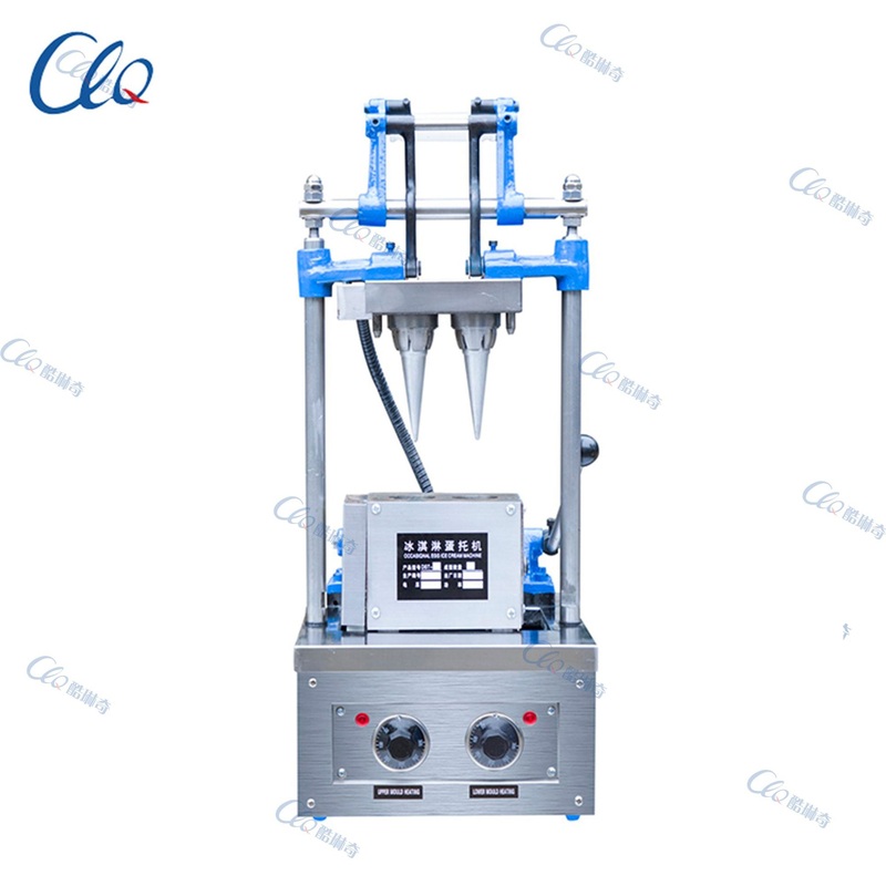 商用冰淇淋蛋托制作机 尖底 平底威化杯机  威化蛋筒甜筒机设备