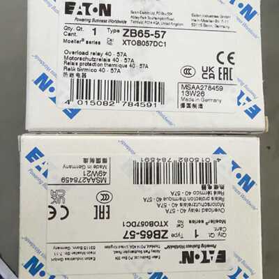 【议价-可维修】ZB65-57 XT0B057DC1 /均有货
