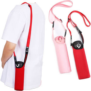 膳魔师保温杯套 背带斜挎通用水杯袋隔热防摔保护套350-500-750ml