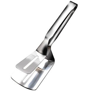 304不锈钢煎鱼夹子煎铲牛排铲家用厨房锅铲多功能牛排夹煎饼神器