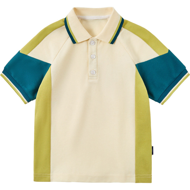 夏季小学生校服上衣短袖t恤园服